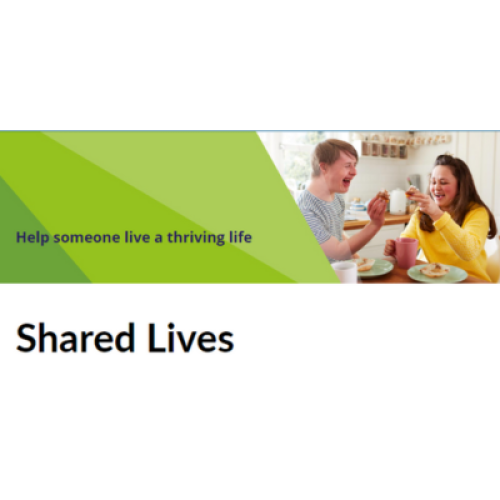 The words: Helping someone live a thriving life: Shared Lives