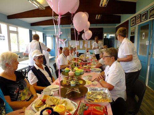 people enjoying a party at LEAM LANE BOWLING CLUB
