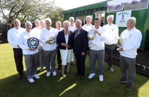 photo of members of the Marley Hill Community Bowling Club 
