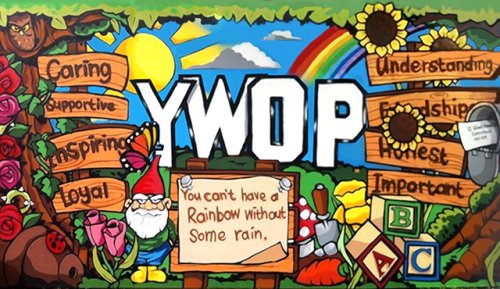 ywop graffiti logo