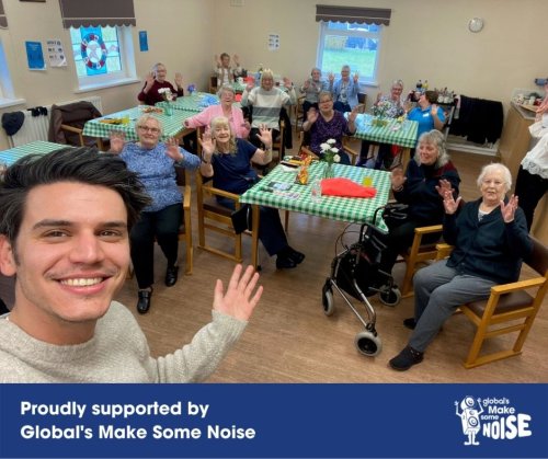 TEAMS AND BENSHAM COMMUNITY CARE RECEIVES £35,637 FROM GLOBAL’S MAKE SOME NOISE
