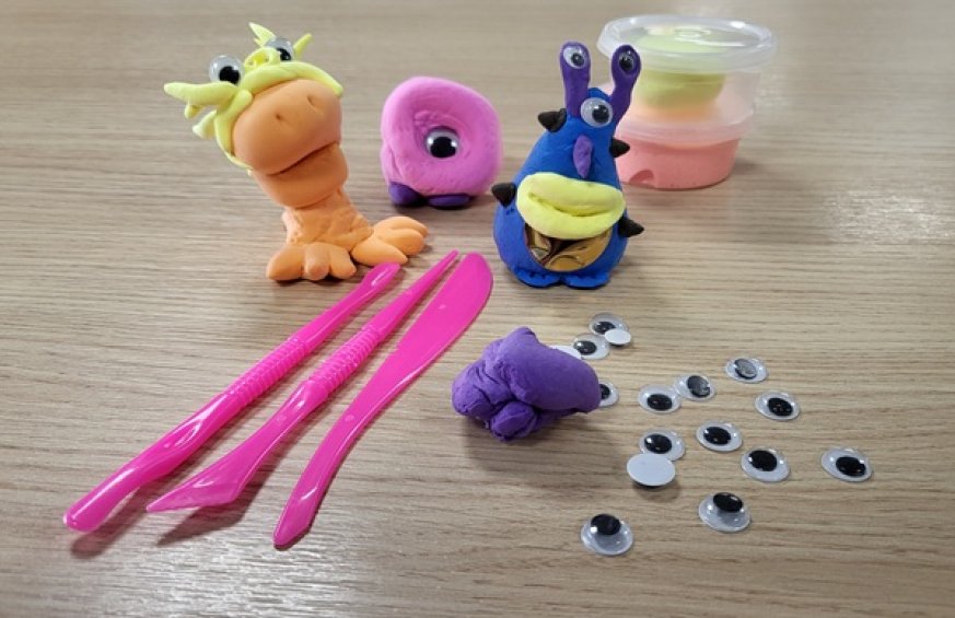 Mini Monsters Clay Crafts