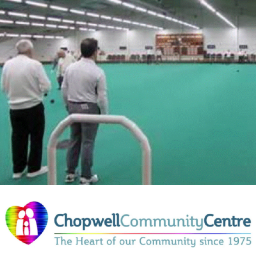 people playing indoor bowls 