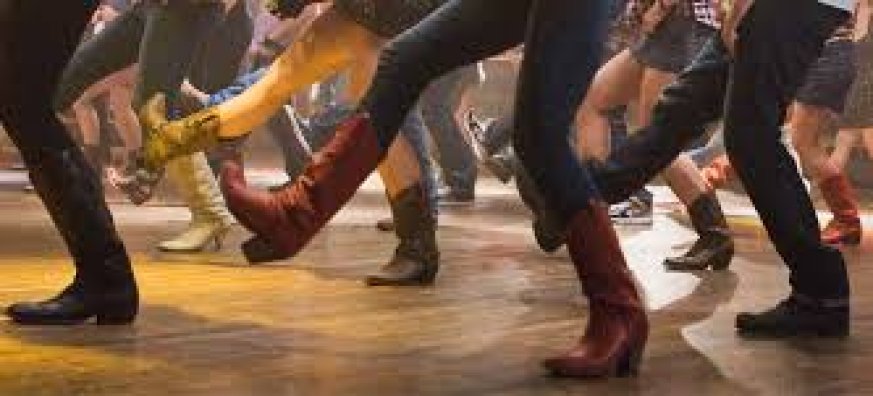 line dancers in action 
