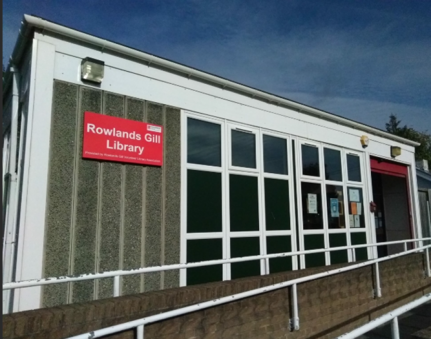 Outside View of Rowlands Gill Library