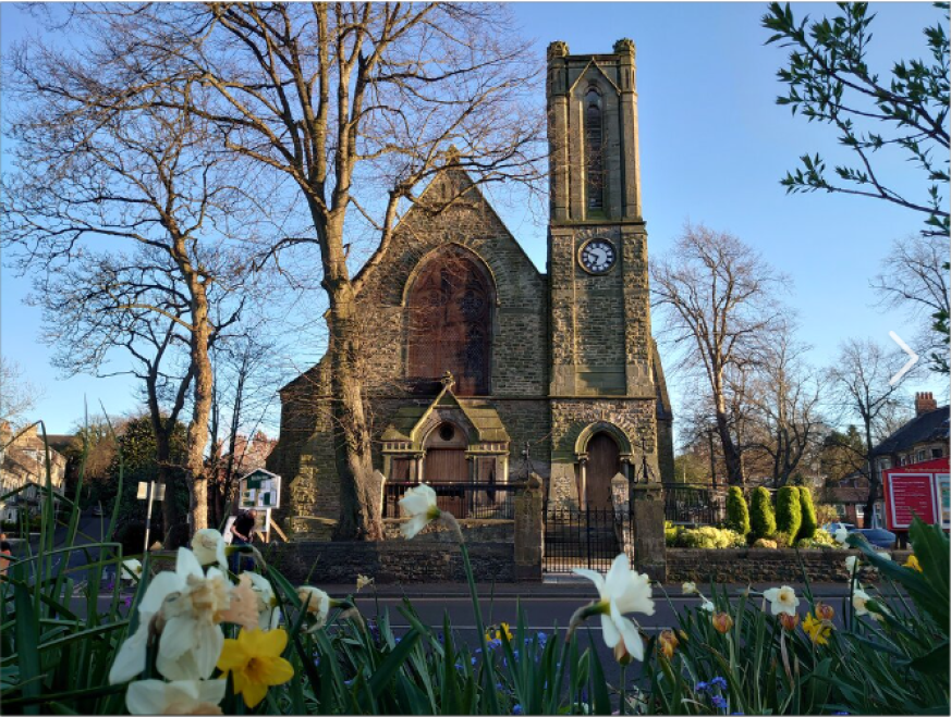 Outside view of Ryton Methodist Church