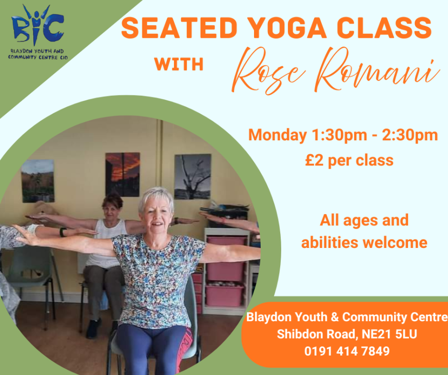 Blaydon YCC Seated Yoga
