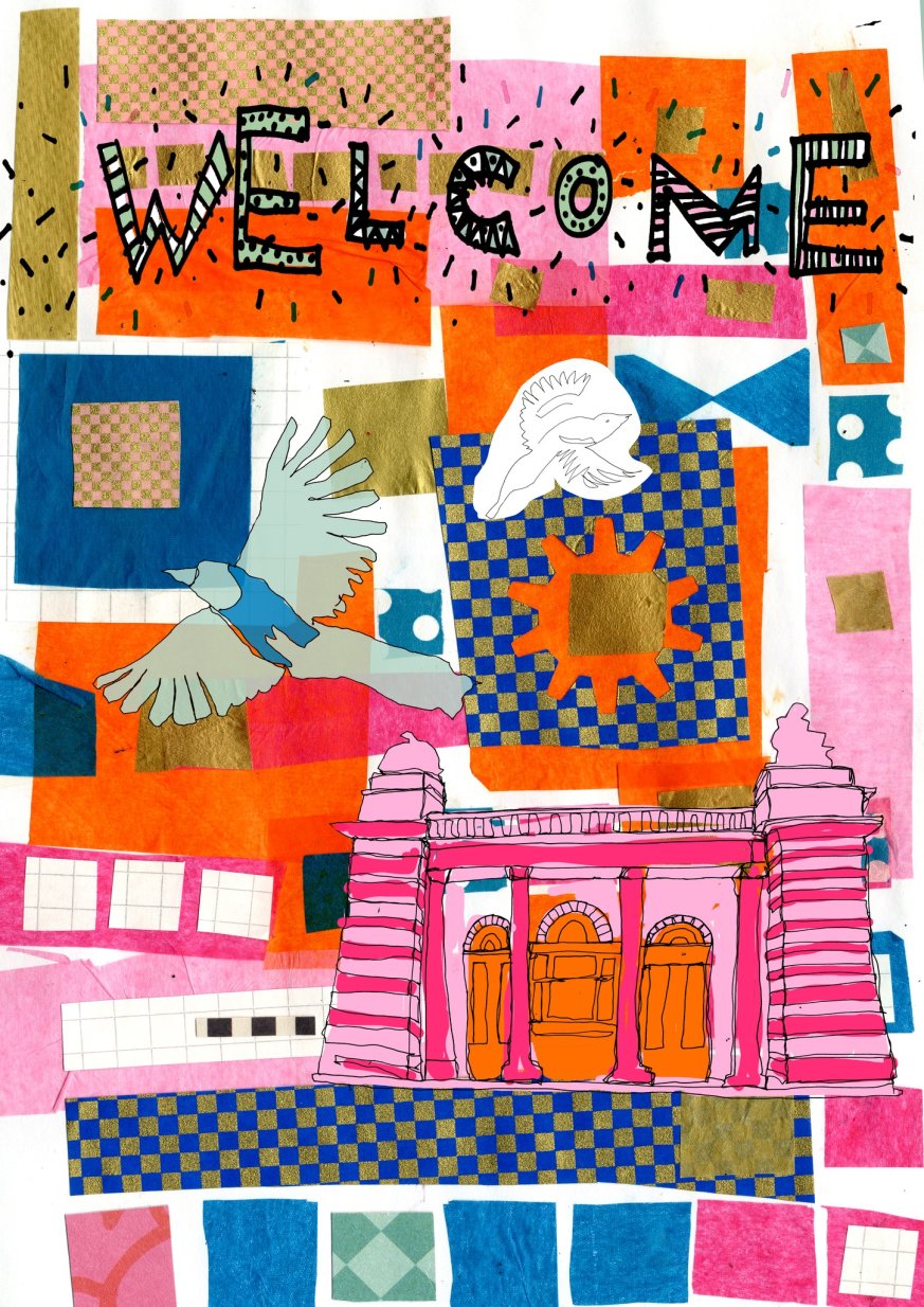 Poster for the Shipley Art Gallery
