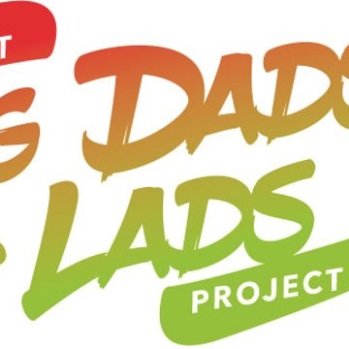 North East Young Dads and Lads in red and green text. 