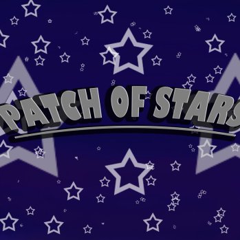 Poster with the words: Patch of Stars