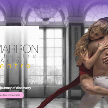 2 dancers embracing 